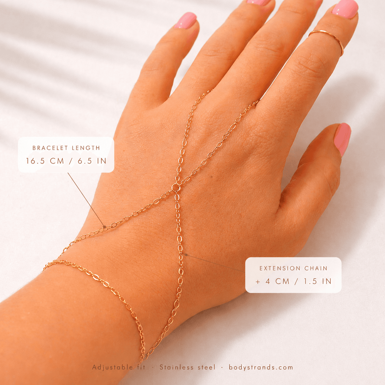 Boho Finger Hand Chain