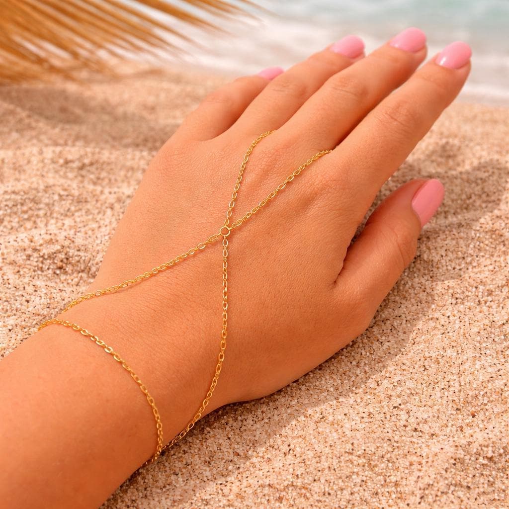 Boho Finger Hand Chain