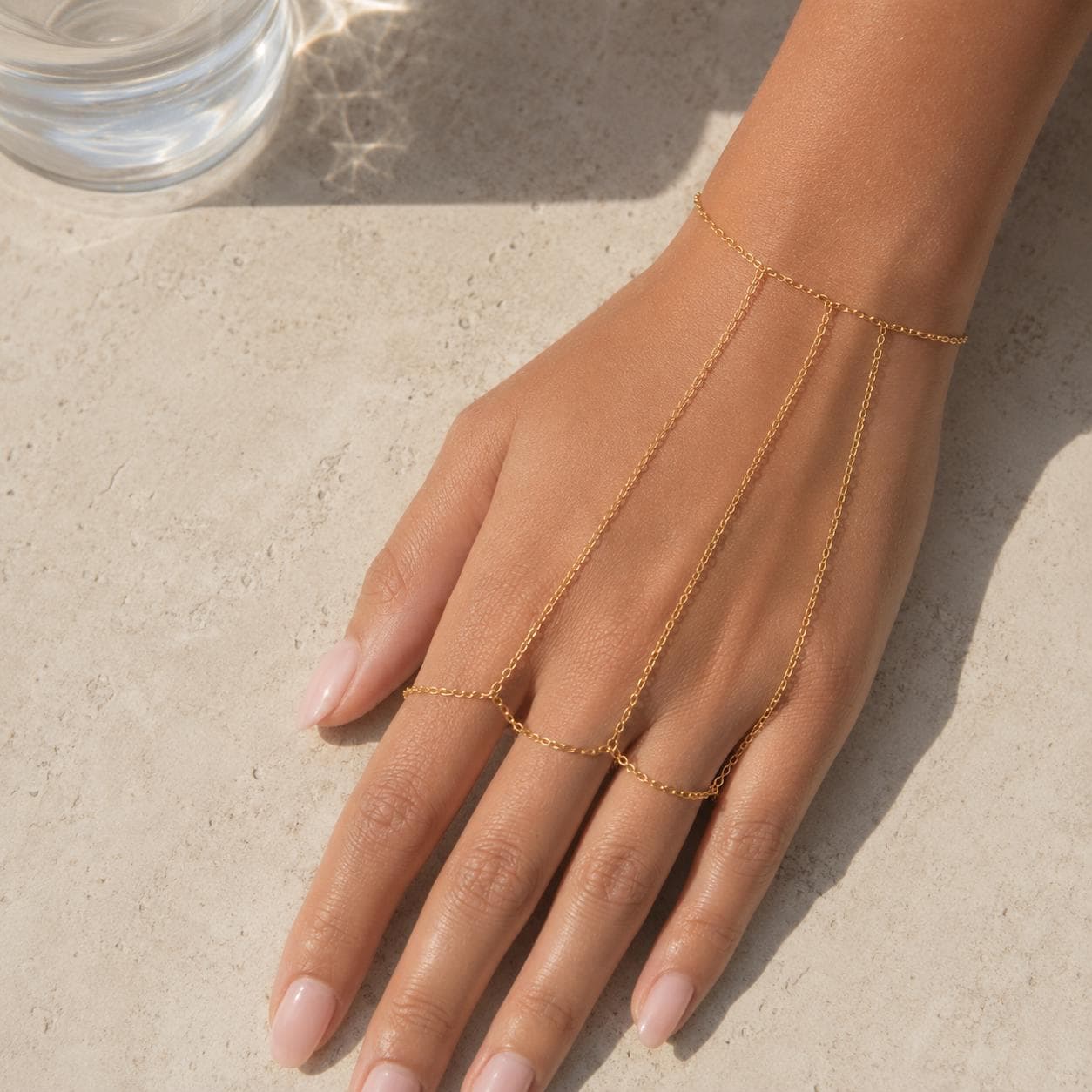 Multi-Strand Hand Chain