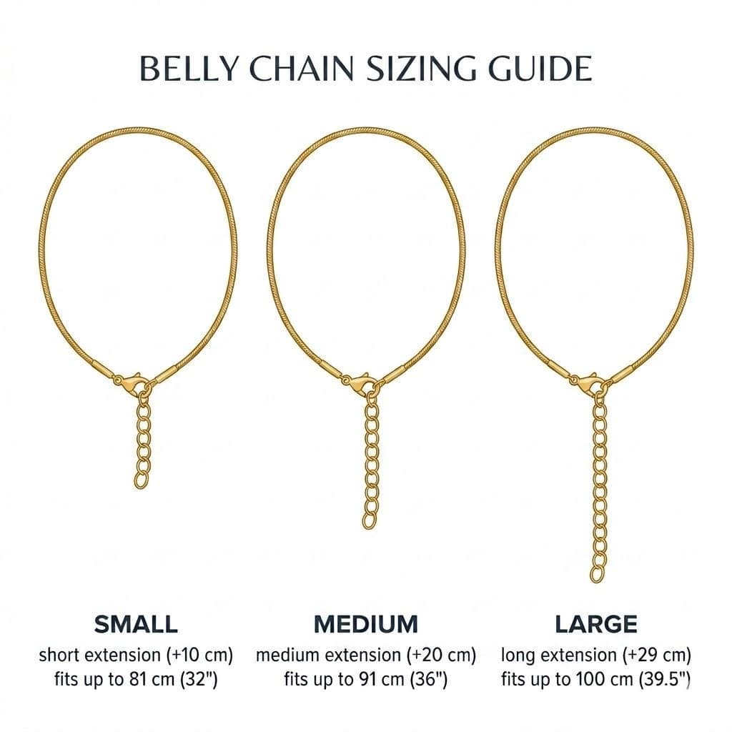 Cross Belly Chain