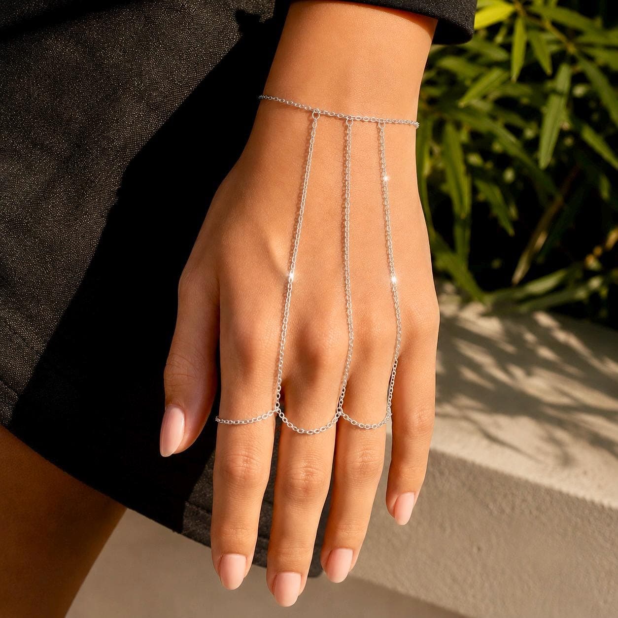 Multi-Strand Hand Chain