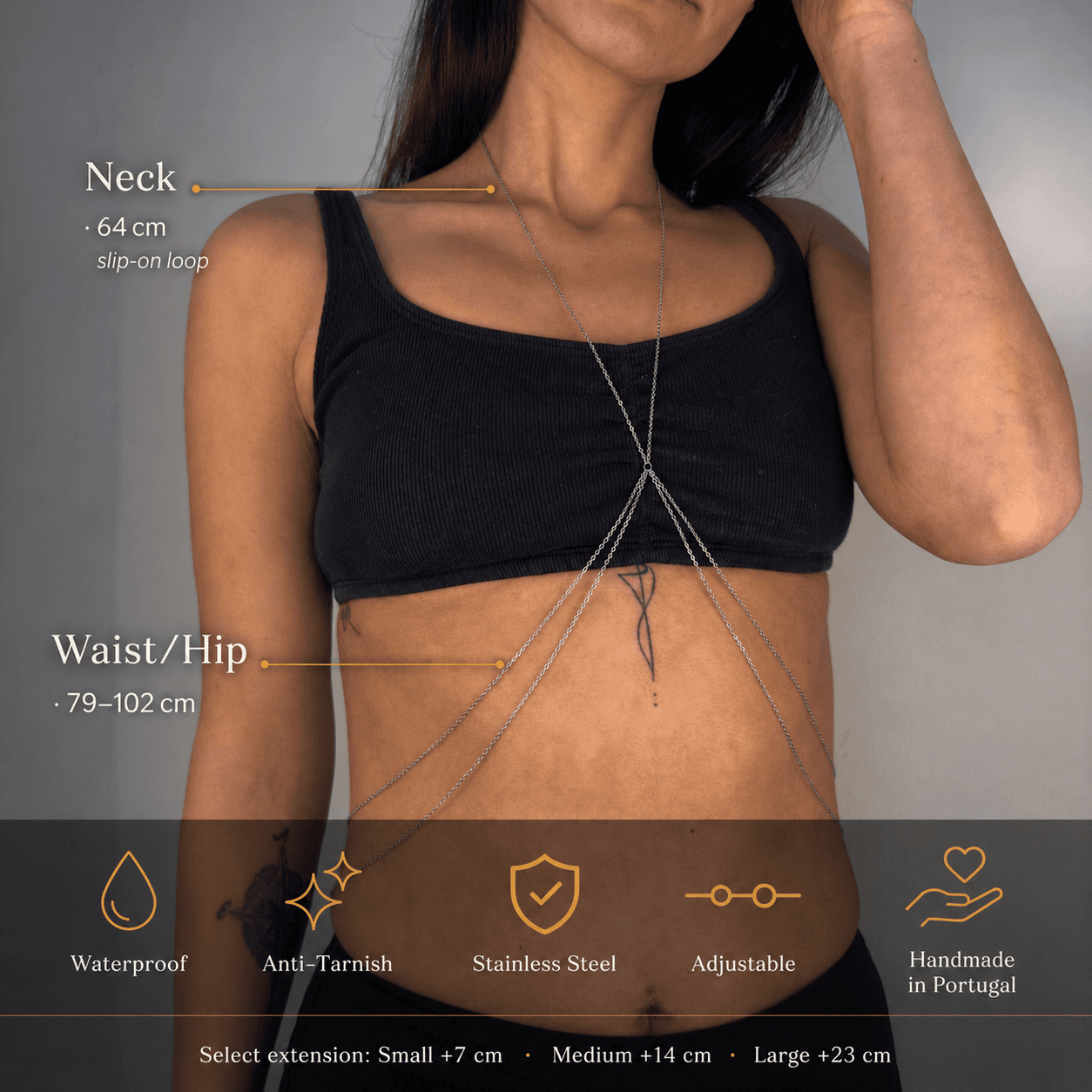 Boho Beach Body Chain