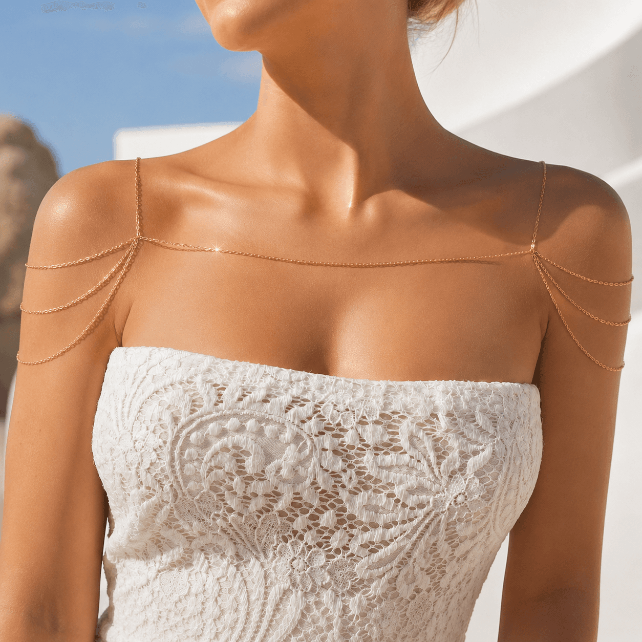 Double Shoulder Chest Chain