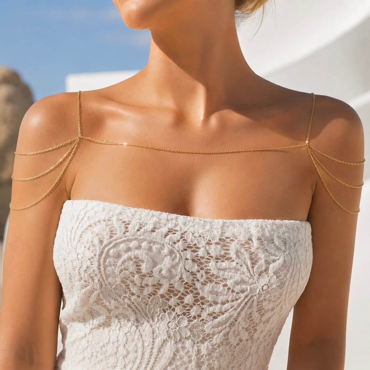 Double Shoulder Chest Chain