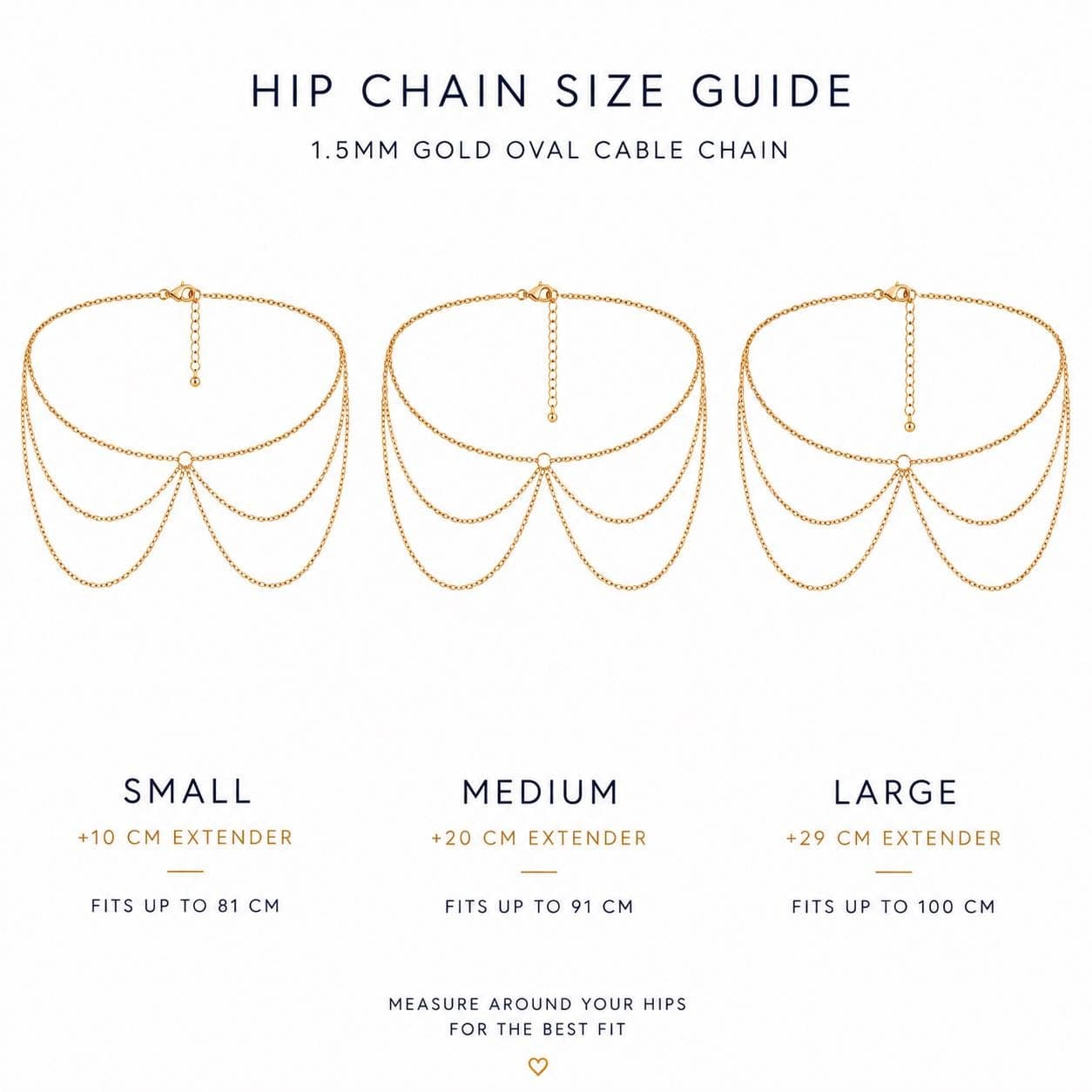 Layered Hip Chain