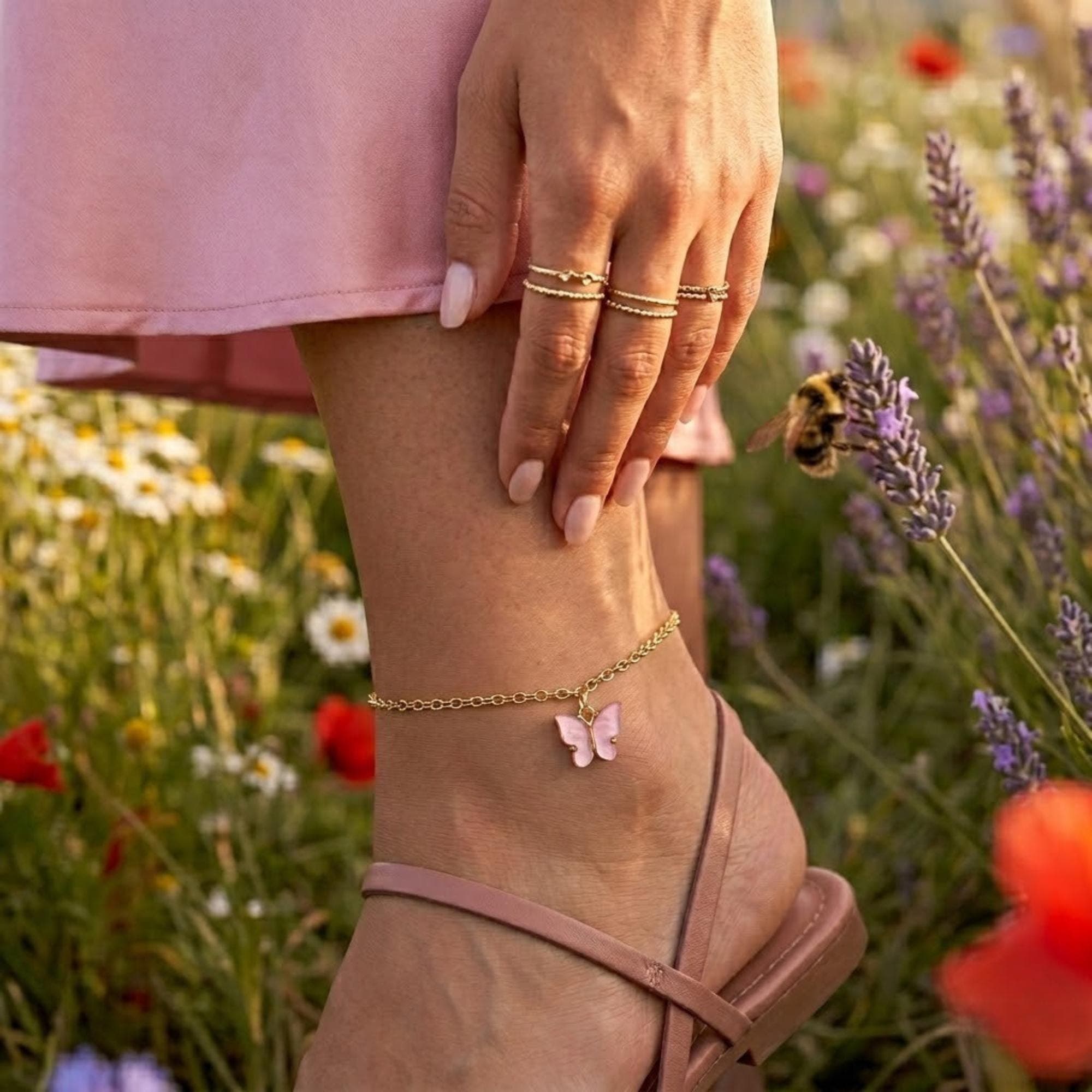 Butterfly Anklet