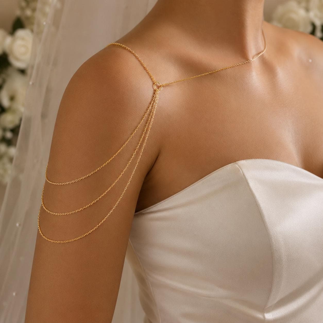 Multi Strand Shoulder Chain