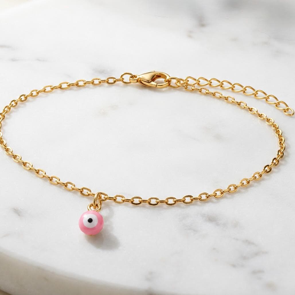 Evil Eye Charm Anklet