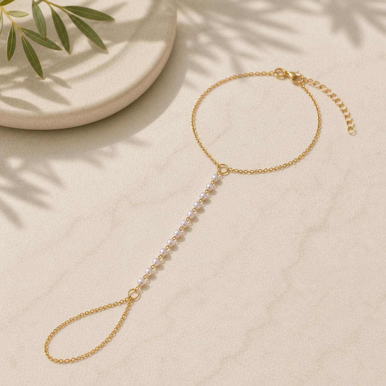 Pearl Barefoot Sandal