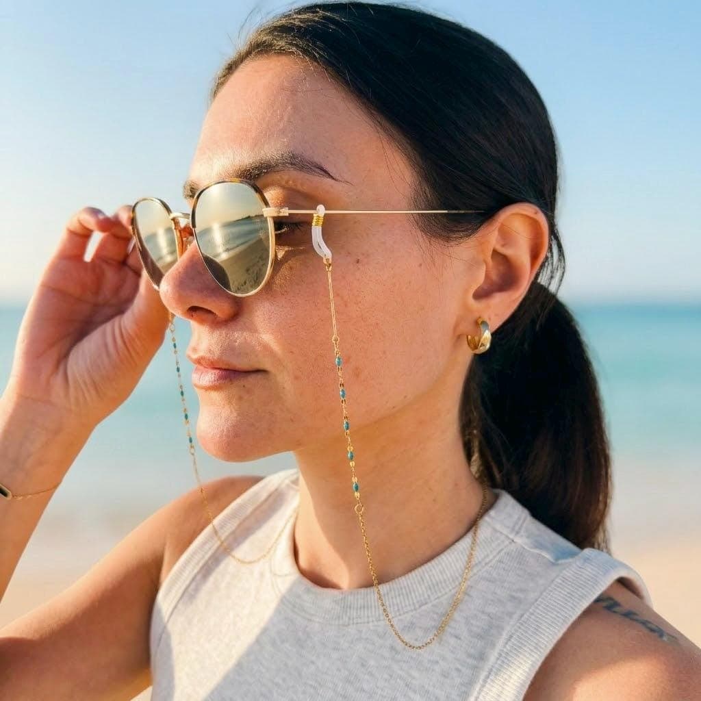 Beaded Glasses Chain