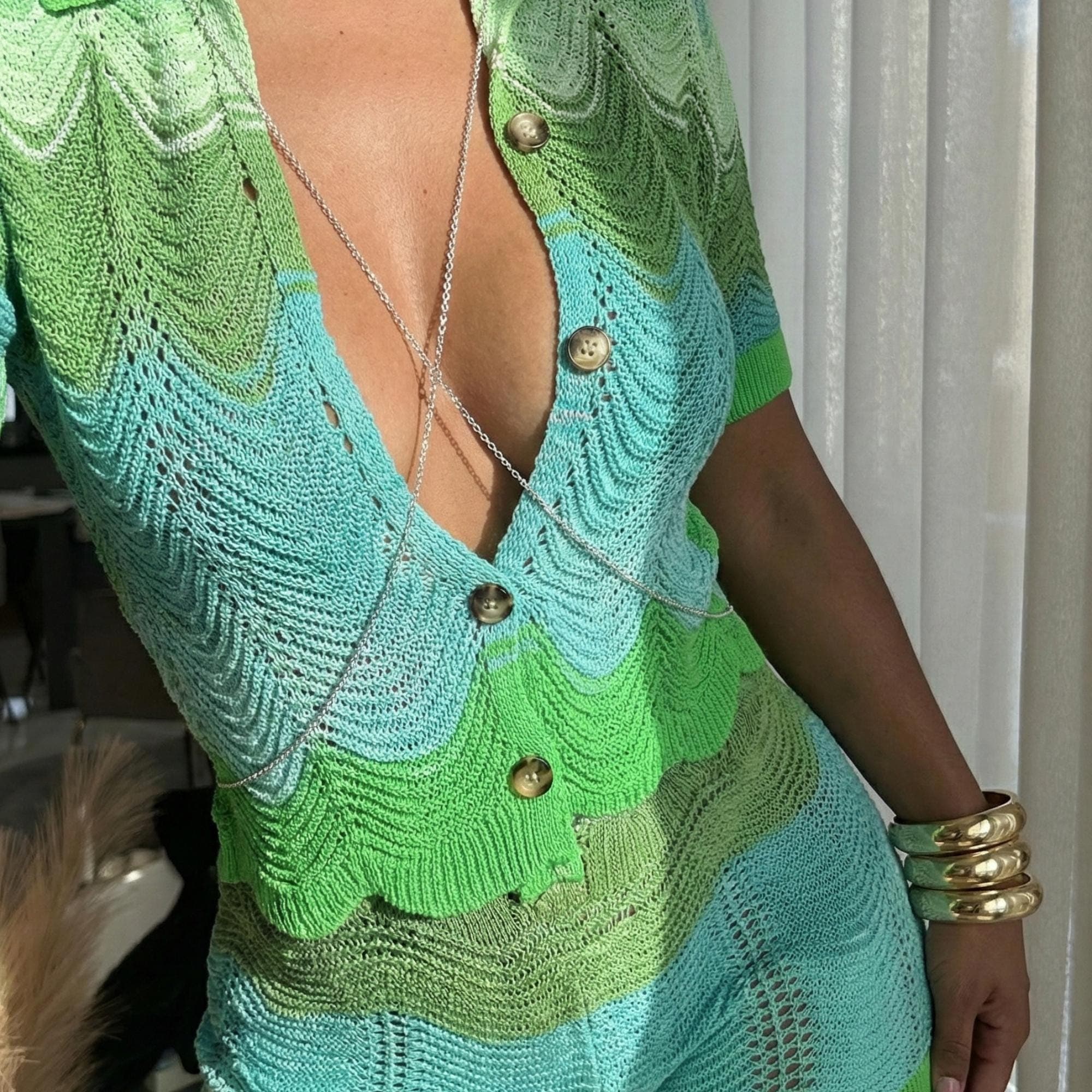 Dainty Gold Body Chain
