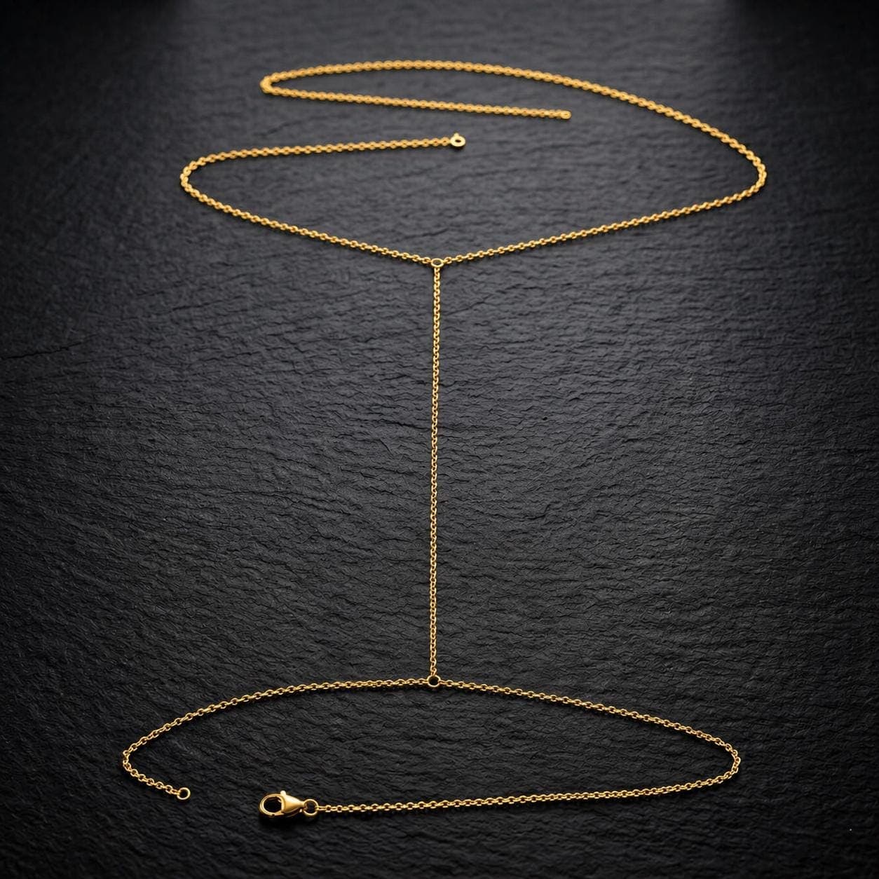 Thigh Chain — Gold Tone