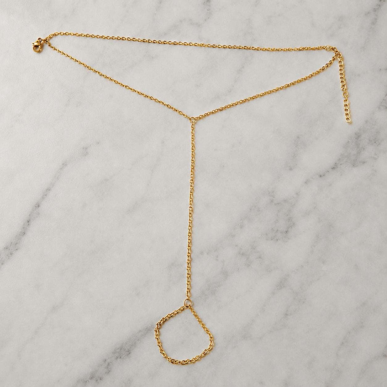 Barefoot Sandal Toe Chain