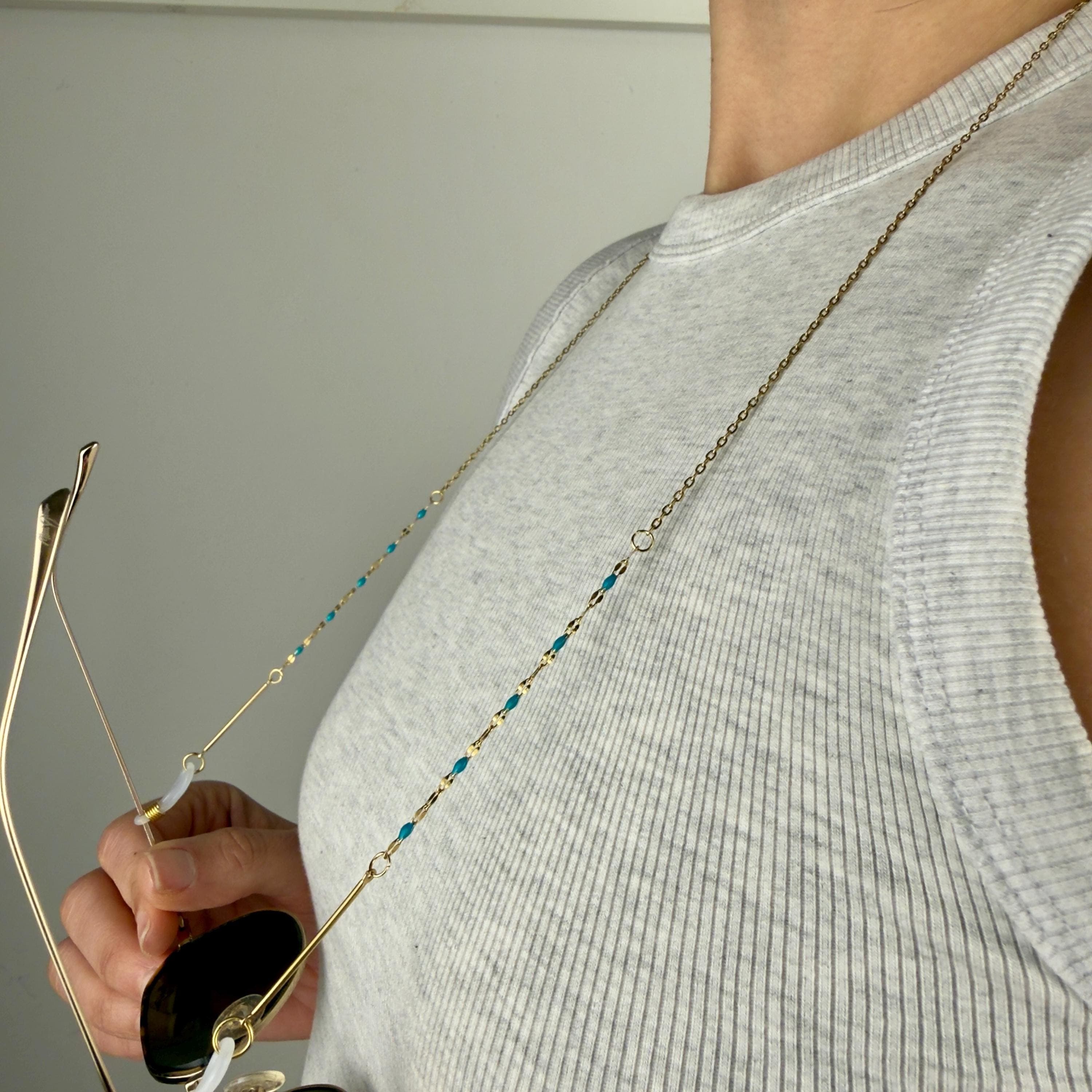 Beaded Glasses Chain
