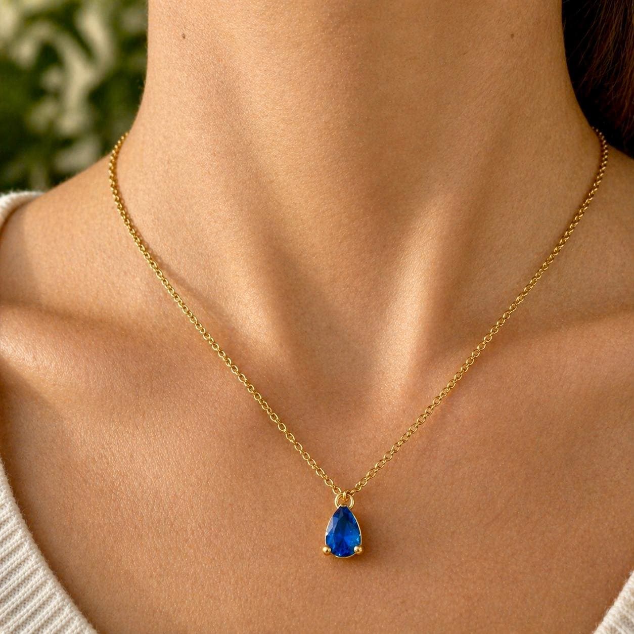 Birthstone Choker Necklace