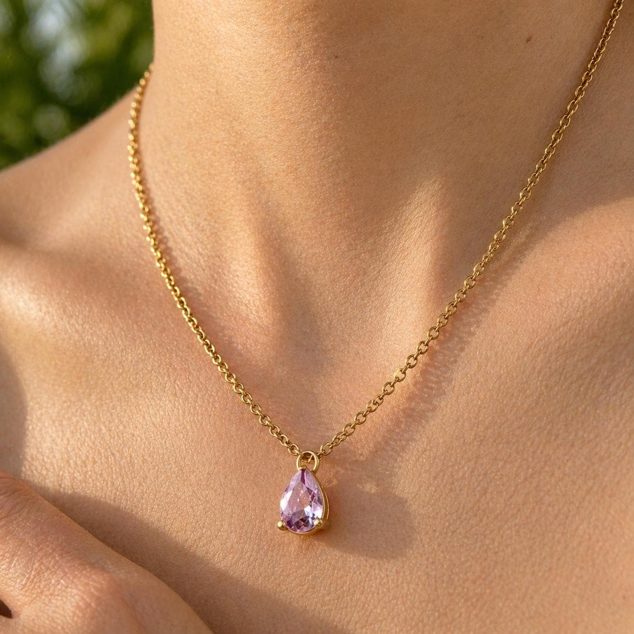 Birthstone Choker Necklace