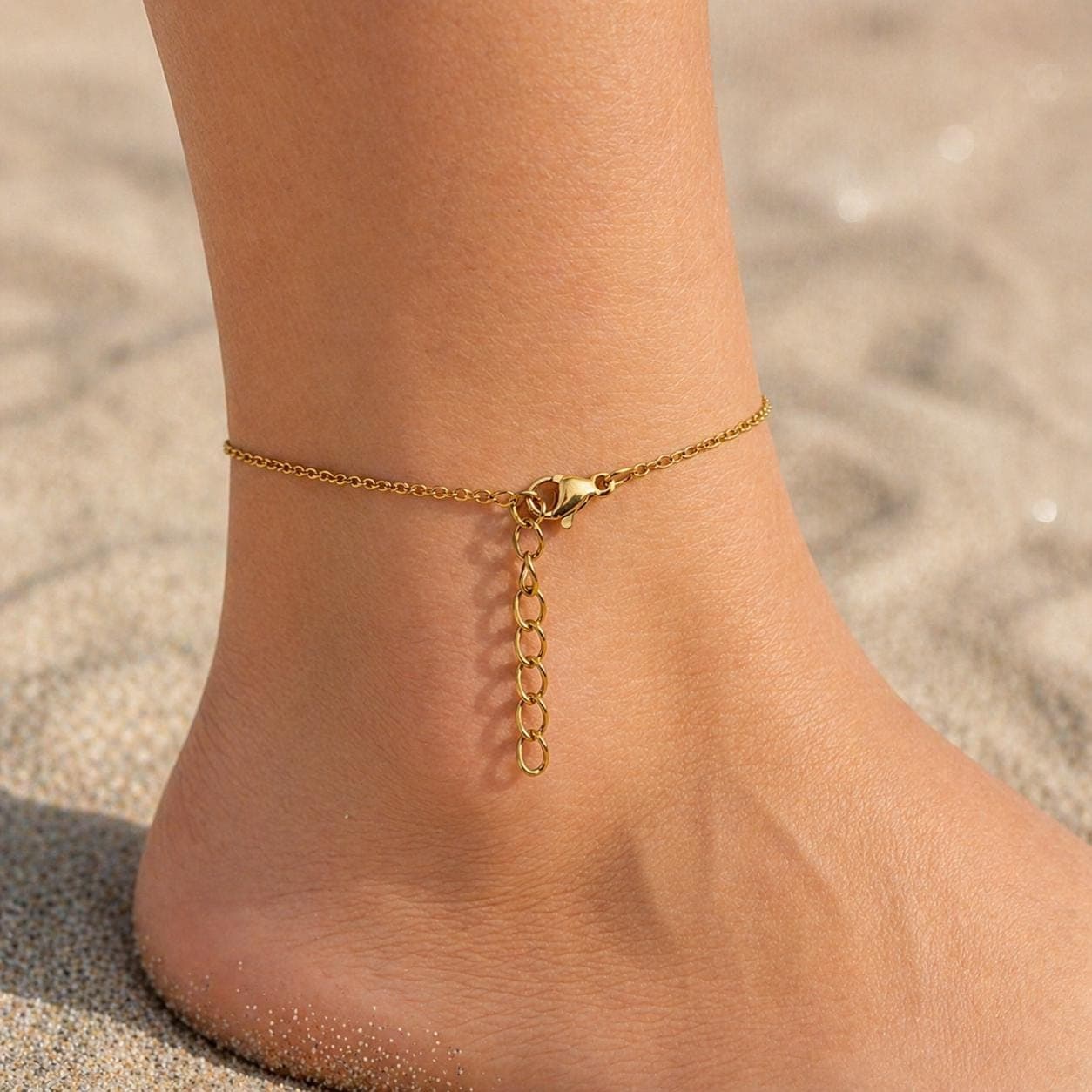 Gemstone Zodiac Anklet