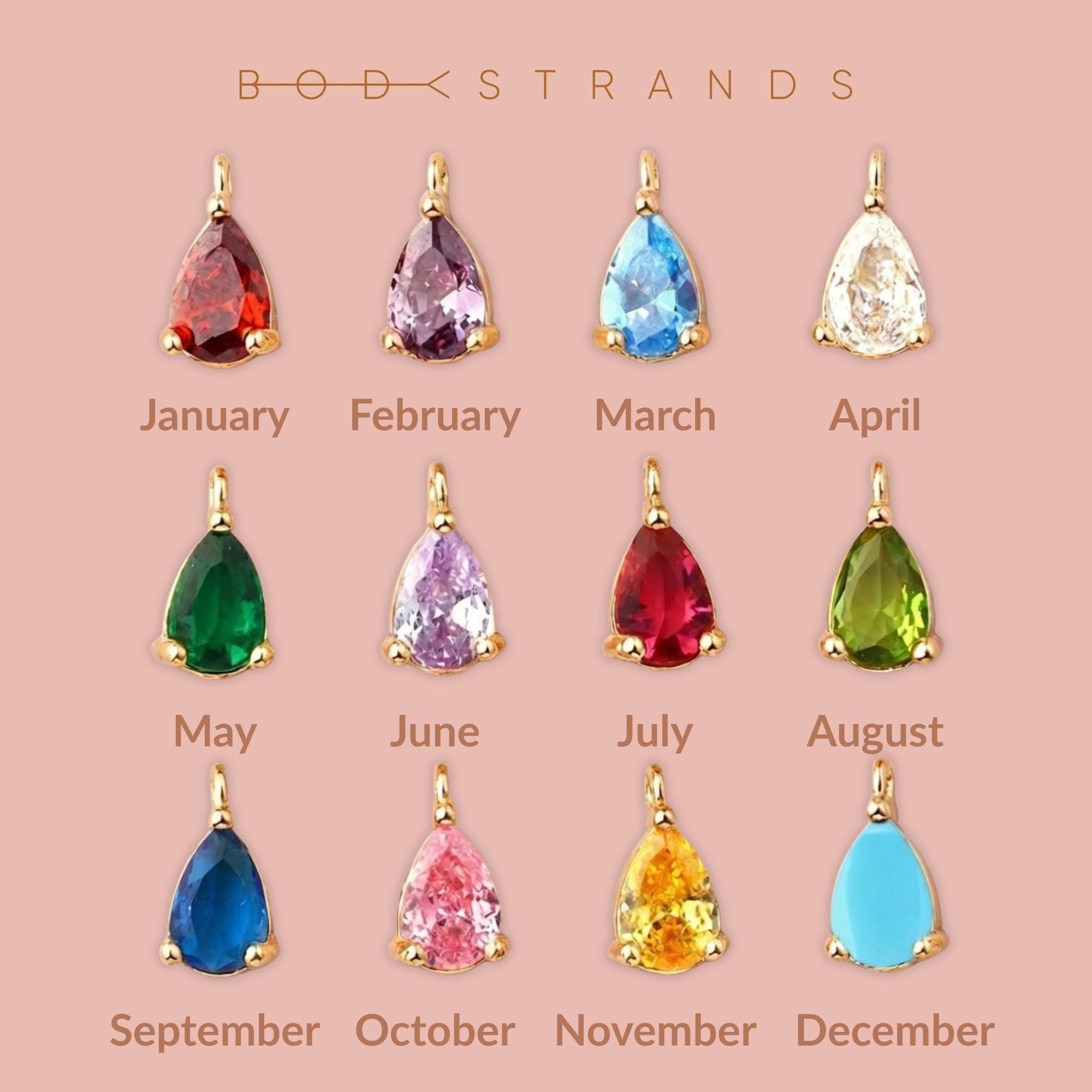 Birthstone Choker Necklace