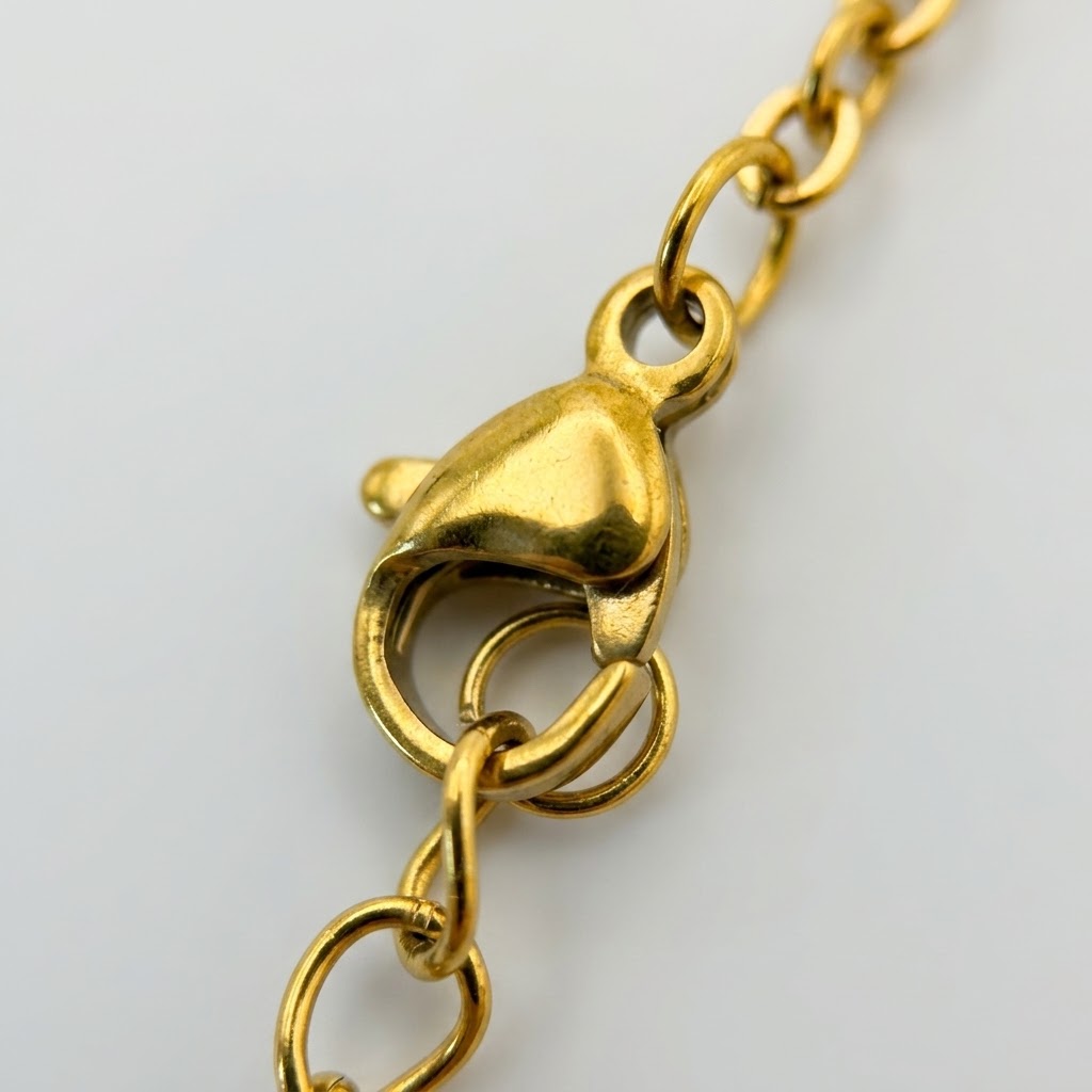 Plus size gold and silver stainless steel body chain, waterproof bikini accessory for curvy women, four fitted sizes